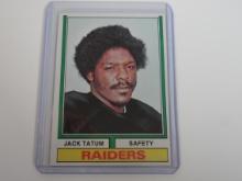 1974 TOPPS FOOTBALL #14 JACK TATUM OAKLAND RAIDERS