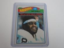 1977 TOPPS FOOTBALL ART SHELL ALL PRO OAKLAND RAIDERS