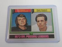 1974 TOPPS FOOTBALL #329 KEN STABLER ROGER STAUBACH RAIDERS COWBOYS