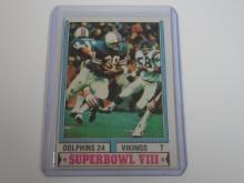 1974 TOPPS FOOTBALL #463 SUPER BOWL VIII CARD LARRY CSONKA DOLPHINS