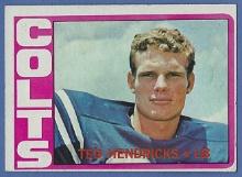 1972 Topps #93 Ted Hendricks RC Baltimore Colts
