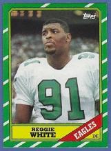 High Grade 1986 Topps #275 Reggie White RC Philadelphia Eagles