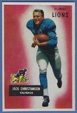 High Grade 1955 Bowman #28 Jack Christiansen Detroit Lions