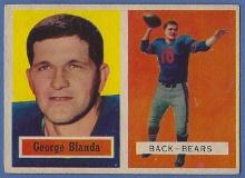 1957 Topps #31 George Blanda Chicago Bears