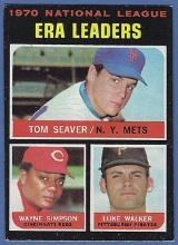 1971 Topps #68 ERA Leaders Tom Seaver