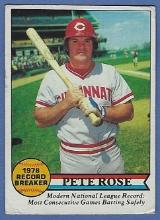 1979 Topps #204 Pete Rose RB Cincinnati Reds