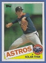 Sharp 1985 Topps #760 Nolan Ryan Houston Astros