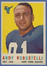 Sharp 1959 Topps #147 Andy Robustelli New York Giants