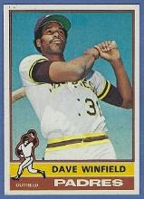 High Grade 1976 Topps #160 Dave Winfield San Diego Padres