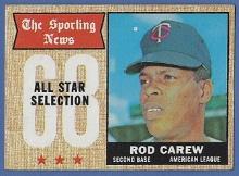 1968 Topps #363 Rod Carew AS Minnesota Twins
