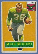 1956 Topps #76 Dick Bielski Philadelphia Eagles