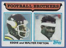 1982 Topps #269 Walter & Eddie Payton Football Brothers