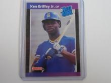 1989 DONRUSS KEN GRIFFEY JR RATED ROOKIE CARD SEATTLE MARINERS