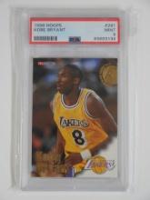 1996-97 SKYBOX NBA HOOPS KOBE BRYANT ROOKIE CARD GRADED PSA 9 MINT LAKERS