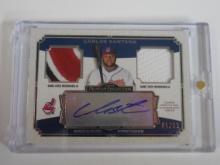 2013 TOPPS MUSEUM COLLECTION CARLOS SANTANA AUTOGRAPH PATCH CARD #D 86/99