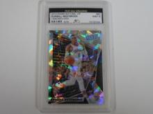 2018 PANINI NATIONAL VIP RUSSELL WESTBROOK CRACKED ICE PRIZM #D 50/50 FIVE STAR MINT 9