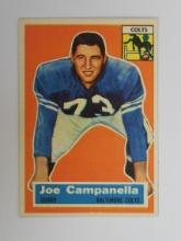 1956 TOPPS FOOTBALL #24 JOE CAMPANELLA ROOKIE CARD BALTIMORE COLTS SHARP