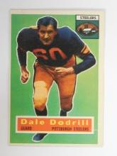 1956 TOPPS FOOTBALL #111 DALE DODRILL PITTSBURGH STEELERS VERY NICE