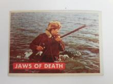 1956 TOPPS DAVEY CROCKETT SERIES 2 #27A JAWS OF DEATH