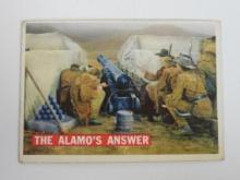 1956 TOPPS DAVEY CROCKETT SERIES 1 #54 THE ALAMO'S ANSWER