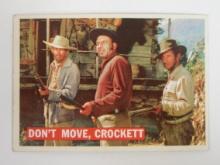 1956 TOPPS DAVEY CROCKETT SERIES 1 #36 DON'T MOVE CROCKETT