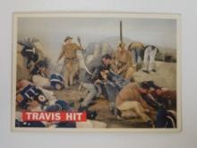 1956 TOPPS DAVEY CROCKETT SERIES 1 #75 TRAVIS HIT