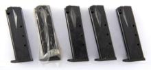 A Group of 5 Walther P99 9mm Magazines