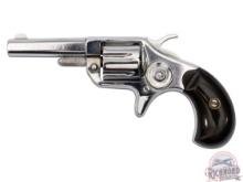1877 Antique Colt New Line .22 Caliber Nickel Single Action Revolver