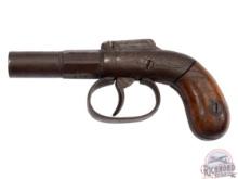 Allen's Patent Single Shot Screw Barrel Pistol