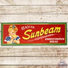 Reach for Sunbeam Energy Packed Bread Embossed SS Tin Sign