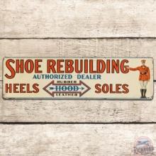 Shoe Rebuilding Authorized Dealer Heels Soles w/ Hood Tires Man Logo