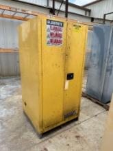Lot of 2 Flammable Cabinets: (1) Eagle (1) Just Rite