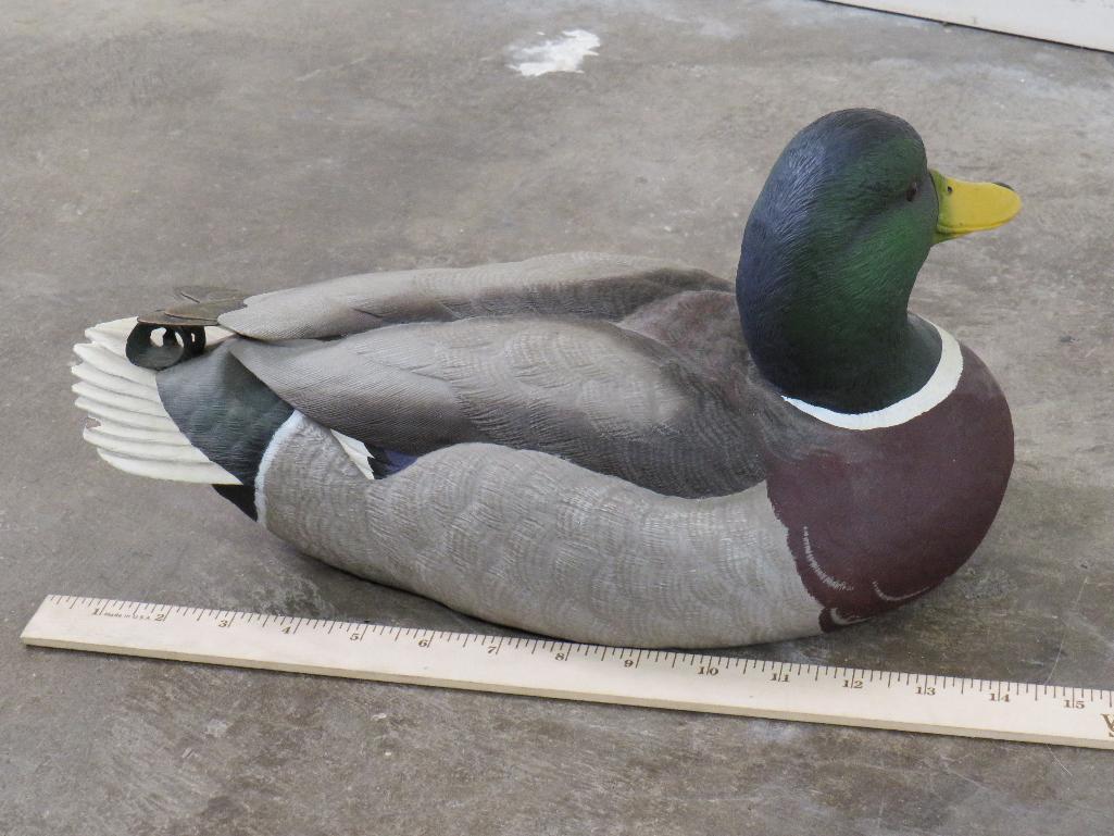 3 Beautifully Crafted Ducks Unlimited Special Edition Wood Duck Decoys (ONE$)