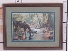 "Cooling the Summer Heat" by Tim Cox Limited Edition 3/8 w/COA ART