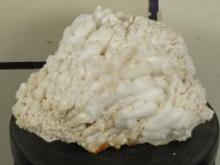 Beautiful White Argonite/Natural Kokoweef Formation/Cluster w/Stand ROCKS & MINERALS
