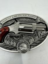 North American Arms .22 LR Mini Revolver w/ Belt Buckel Housing