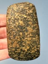 RARE 2 7/8" Hardstone Celt, Nice Material, Found in Missouri, Ex: Walt Podpora Collection