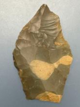 1 7/8" Paleo Point, Found in Decatur, Van Buren Co., MI, Ex: Joe Miller, Dave Rowlands Collection