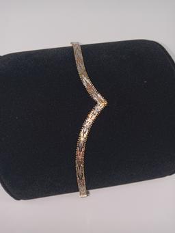 Vintage .925 Italy Bracelet and Earrings