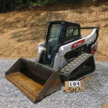 2021 Bobcat T76 R Series Skid Steer Enclosed Cab, Heat & Air, 232 Hours, S/