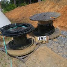 Lot of Misc. Lengths of Mixed Underground Cable