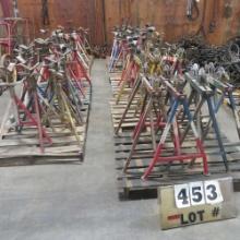 (10) Pallets of Pipe Rollers & (64) Stands