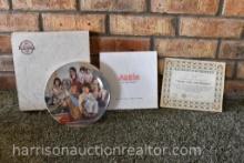 Authentic Autographed Litte Orphan Annie and the Orphans 1984 Bradford Plate in Original Box