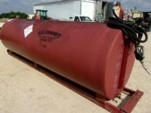 1000 gallon Fuel Tank with pump