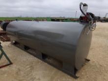 1000 gallon Fuel Tank with pump