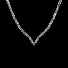 4.66 Ctw VS/SI1 Diamond 3 14K White Gold Necklace (ALL DIAMOND ARE LAB GROWN)