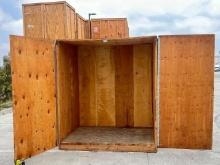 Wooden Storage Vault 7ft x 5ft x 7.8ft high