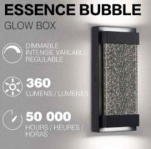 Essence Bubble Glow Box LED Porch Sconce