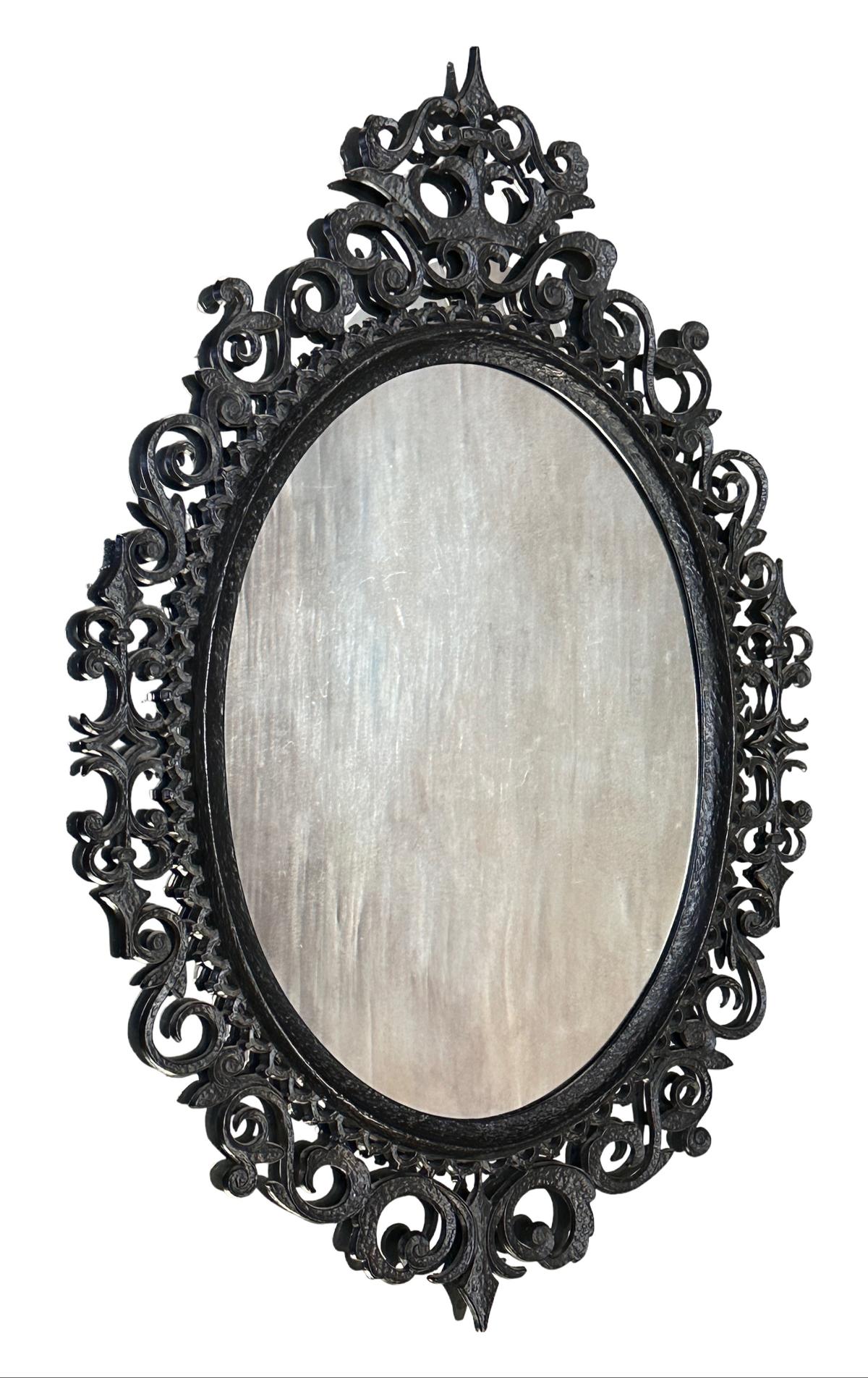 Gothic Style Framed Mirror