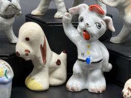 Variety of Vintage Dog Figurines (Japan)